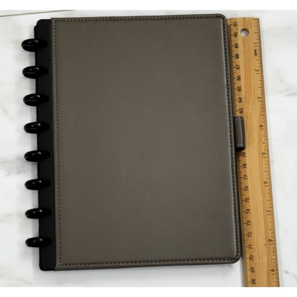 Tul notebook tan 8 1/2 x 7 inches